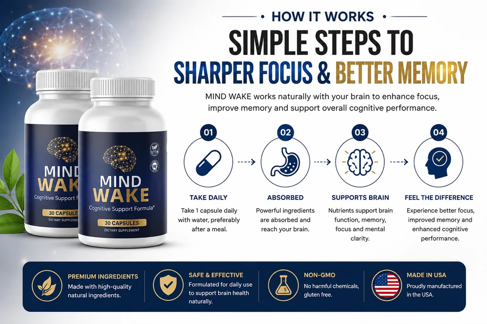 MindWake cognitive support formula